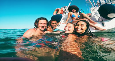 Santorini Catamaran Day Cruise with BBQ meal