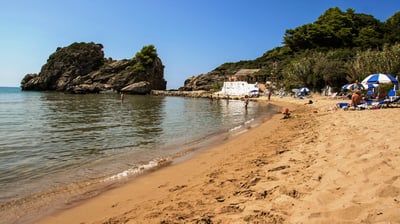 Kontogialos Beach Shore Excursion: Corfu Port Round Trip