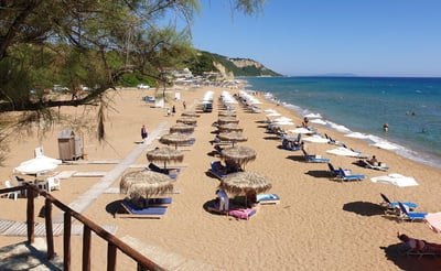 Marathias Beach Shore Excursion : Corfu Port Round Trip