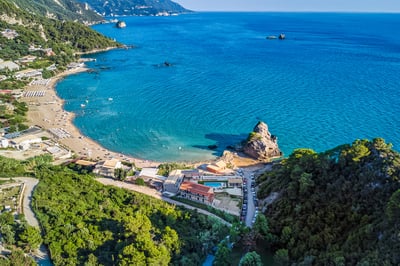 Kontogialos Beach Shore Excursion: Corfu Port Round Trip