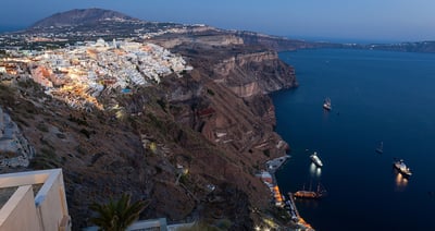 A taste of Santorini