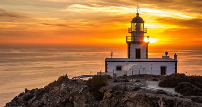 The sunset tour of Santorini