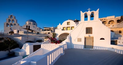 The sunset tour of Santorini