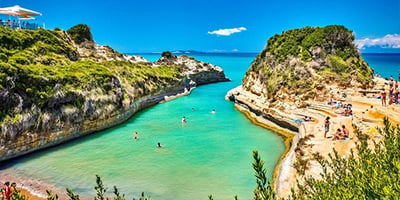 Canal d'Amour Shore Excursion: Corfu Port Round Trip